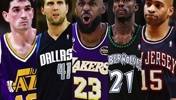 今日詹姆斯出场数升历史第1！盘点NBA常规赛出场数排行前十